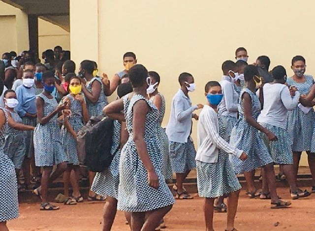 Students participating in sports day activities